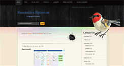 Desktop Screenshot of blog.jilguero.es